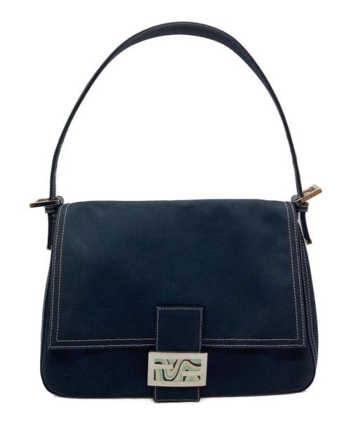 FENDI（フェンディ）FENDI (フェンディ) マンマバケットワンショルダーバッグ ネイビーの古着・服飾アイテム