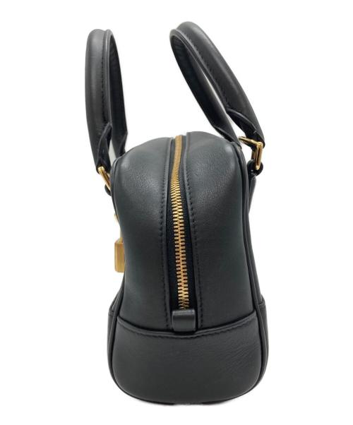 LOEWE（ロエベ）LOEWE (ロエベ) アマソナ16ショルダーバッグ ブラックの古着・服飾アイテム