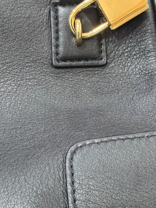 LOEWE（ロエベ）LOEWE (ロエベ) アマソナ16ショルダーバッグ ブラックの古着・服飾アイテム