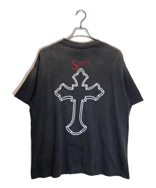 SAINT MICHAEL（セントマイケル）SAINT MICHAEL (セントマイケル) 2PAC S/S TEE ブラック サイズ:Ⅿの古着・服飾アイテム