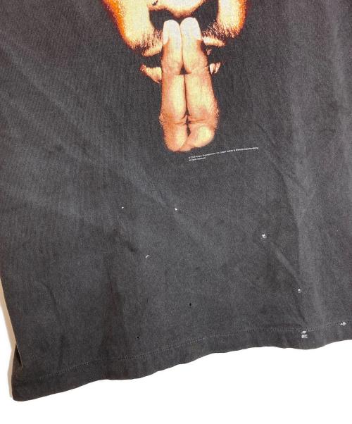SAINT MICHAEL（セントマイケル）SAINT MICHAEL (セントマイケル) 2PAC S/S TEE ブラック サイズ:Ⅿの古着・服飾アイテム