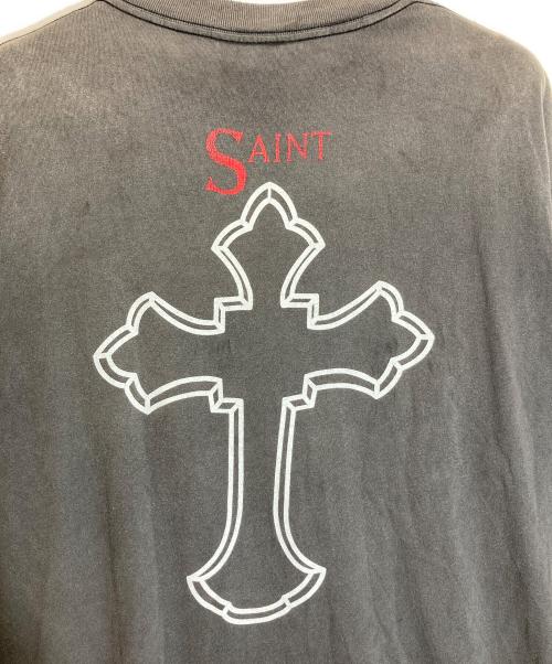 SAINT MICHAEL（セントマイケル）SAINT MICHAEL (セントマイケル) 2PAC S/S TEE ブラック サイズ:Ⅿの古着・服飾アイテム