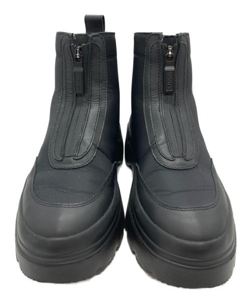 HUNTER（ハンター）HUNTER (ハンター) エクスプローラーアンクルジップフラトフォームブーツ ブラック サイズ:SIZE 37の古着・服飾アイテム