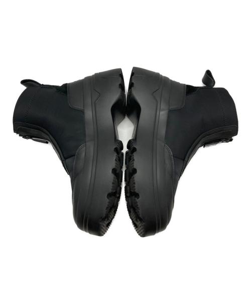 HUNTER（ハンター）HUNTER (ハンター) エクスプローラーアンクルジップフラトフォームブーツ ブラック サイズ:SIZE 37の古着・服飾アイテム