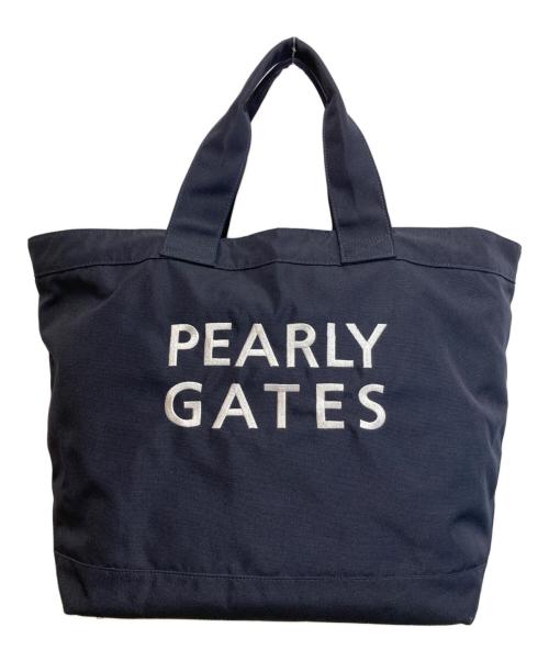 PEARLY GATES（パーリーゲイツ）PEARLY GATES (パーリーゲイツ) ロッカー トートバッグ ネイビー サイズ:-の古着・服飾アイテム