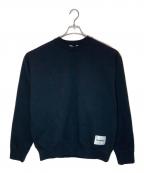 JIL SANDER+ジルサンダープラス）の古着「クルーネックスウェット」｜ブラック