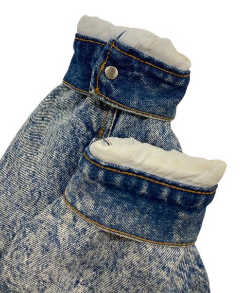 LEVI'S（リーバイス）LEVI'S (リーバイス) ケミカルボアデニムジャケット インディゴ サイズ:Ⅿの古着・服飾アイテム