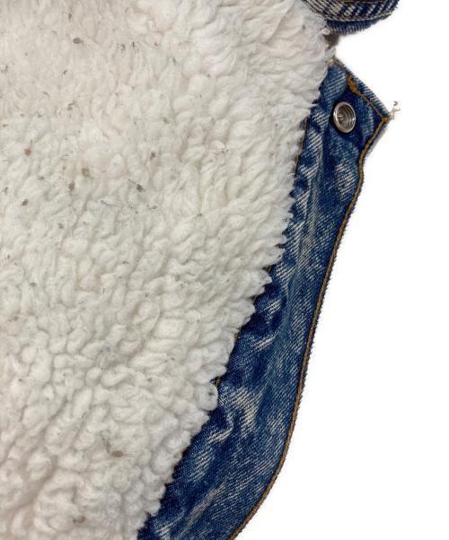 LEVI'S（リーバイス）LEVI'S (リーバイス) ケミカルボアデニムジャケット インディゴ サイズ:Ⅿの古着・服飾アイテム