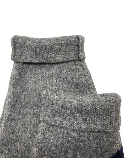 NKNIT（ンニット）NKNIT (ンニット) ハートパターンニット グレーの古着・服飾アイテム