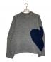NKNIT（ンニット）の古着「ハートパターンニット」｜グレー