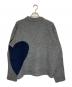 NKNIT (ンニット) ハートパターンニット グレー：15000円