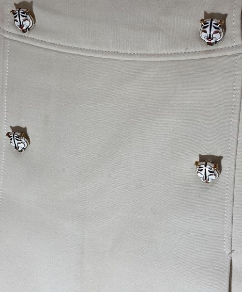 GUCCI（グッチ）GUCCI (グッチ) ショートスカート ベージュ サイズ:42の古着・服飾アイテム