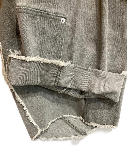 Knuth Marf（クヌースマーフ）Knuth Marf (クヌースマーフ) デザインデニムパンツ グレー サイズ:Sの古着・服飾アイテム