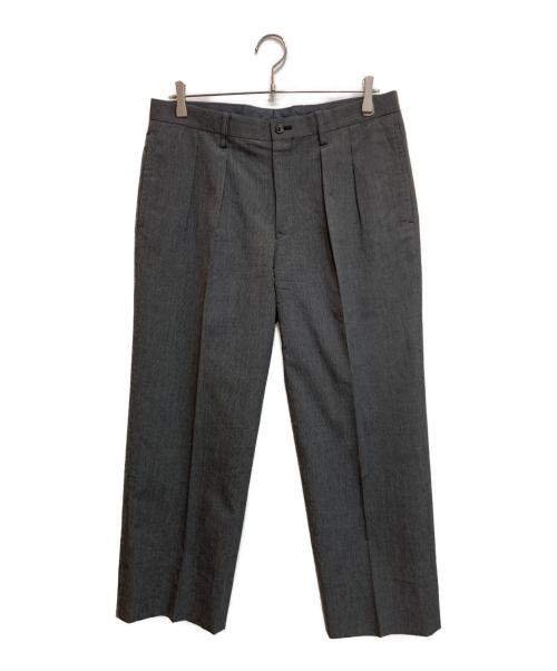 ISSEY MIYAKE（イッセイミヤケ）ISSEY MIYAKE (イッセイミヤケ) ストライプセットアップ グレー サイズ:SIZE ジャケット 2 パンツ 4の古着・服飾アイテム