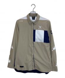 OAKLEY（オークリー）の古着「Skull Frequent Ls Shirts 4.0」｜ベージュ