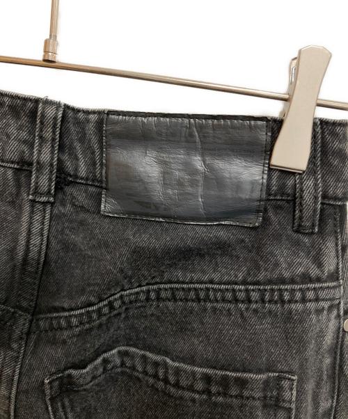 adidas（アディダス）adidas (アディダス) Adilenium シーズン 3 ジップ ウォッシュド デニムパンツ グレー サイズ:24の古着・服飾アイテム