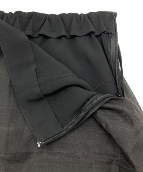 THE PERMANENT EYE（ザ パーマネント アイ）THE PERMANENT EYE (ザ パーマネント アイ) Sheer A line skirt ブラック サイズ:1の古着・服飾アイテム
