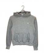 Champion×stussyチャンピオン×ステューシー）の古着「コラボプルオーバーパーカー」｜グレー