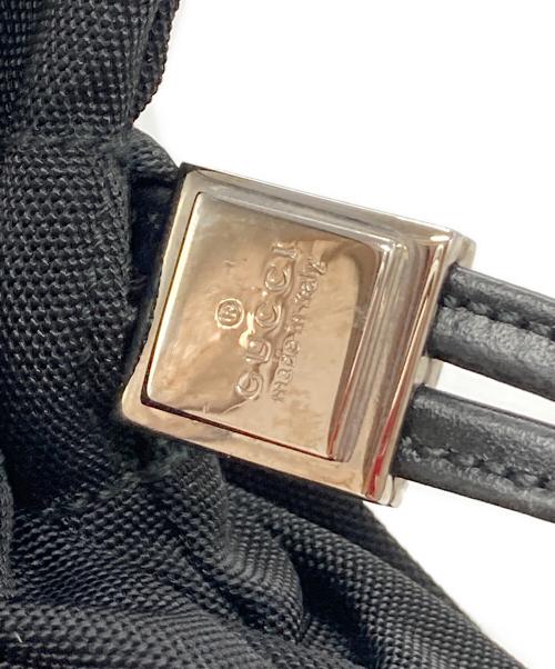GUCCI（グッチ）GUCCI (グッチ) 巾着ポーチ ブラック サイズ:-の古着・服飾アイテム