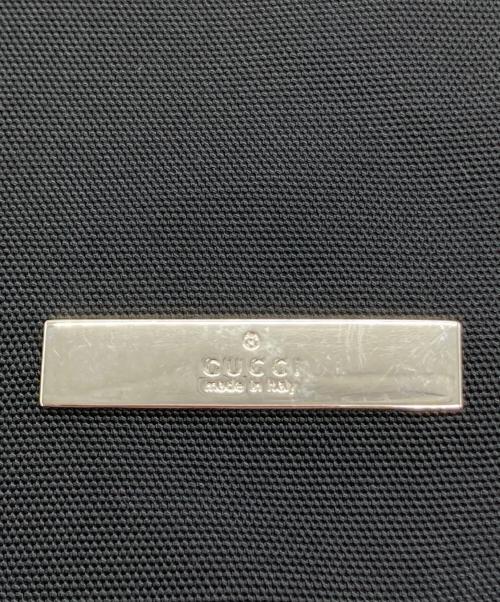 GUCCI（グッチ）GUCCI (グッチ) 巾着ポーチ ブラック サイズ:-の古着・服飾アイテム