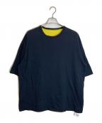 WAIPER.incワイパーインク）の古着「リバーシブルTシャツ」｜ブラック×イエロー