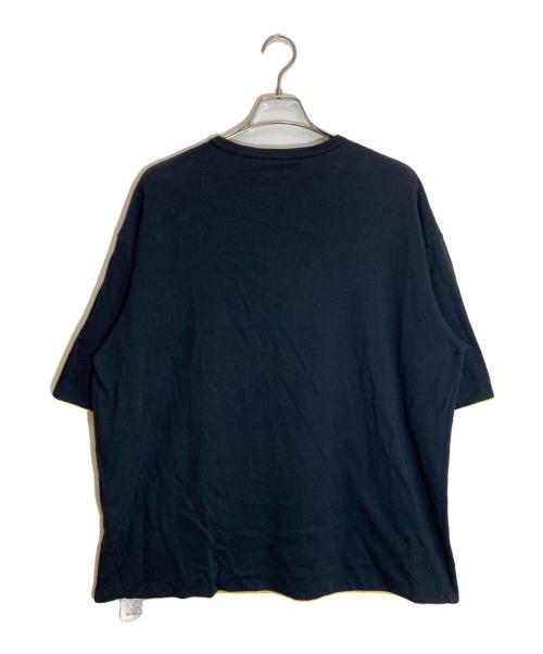 WAIPER.inc（ワイパーインク）WAIPER.inc (ワイパーインク) リバーシブルTシャツ ブラック×イエロー サイズ:SIZE XLの古着・服飾アイテム
