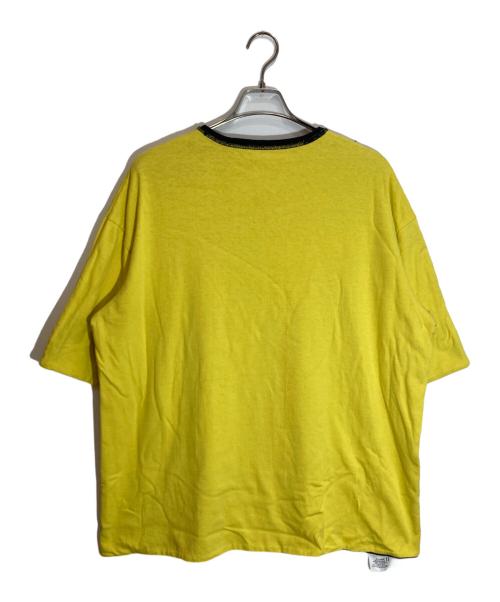WAIPER.inc（ワイパーインク）WAIPER.inc (ワイパーインク) リバーシブルTシャツ ブラック×イエロー サイズ:SIZE XLの古着・服飾アイテム