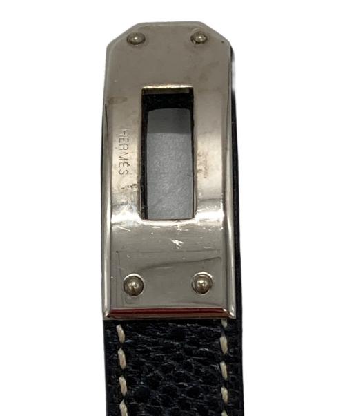 HERMES（エルメス）HERMES (エルメス) ケリーブレスレット ドゥブルトゥール ブラック サイズ:-の古着・服飾アイテム