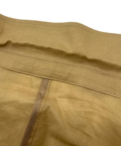 Spick and Span（スピック＆スパン）Spick and Span (スピック＆スパン) ラミーミックスシアージャケット ベージュ サイズ:-の古着・服飾アイテム