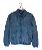 POLO RALPH LAURENポロ・ラルフローレン）の古着「デニムスイングトップ」｜ブルー