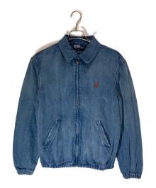 POLO RALPH LAUREN（ポロ・ラルフローレン）の古着「デニムスイングトップ」｜ブルー