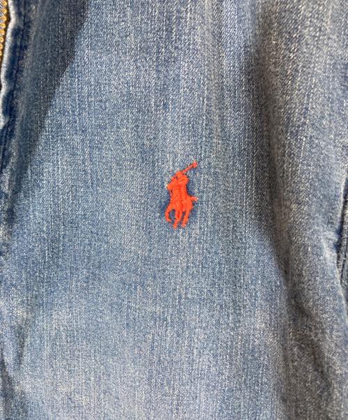 POLO RALPH LAUREN（ポロ・ラルフローレン）POLO RALPH LAUREN (ポロ・ラルフローレン) デニムスイングトップ ブルー サイズ:S 未使用品の古着・服飾アイテム
