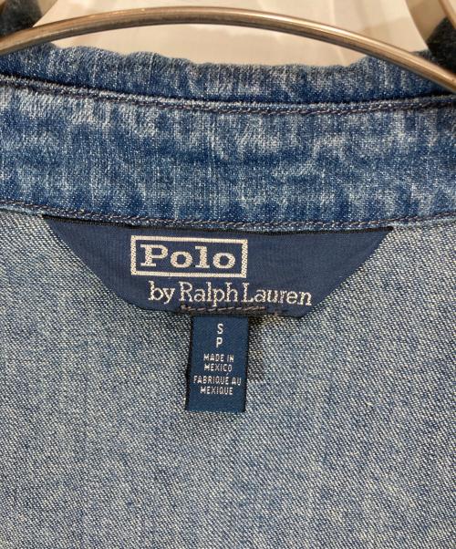 POLO RALPH LAUREN（ポロ・ラルフローレン）POLO RALPH LAUREN (ポロ・ラルフローレン) デニムスイングトップ ブルー サイズ:S 未使用品の古着・服飾アイテム