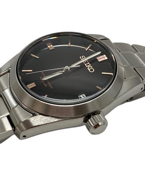 SEIKO（セイコー）SEIKO (セイコー) nano・universe (ナノ・ユニバース) ヴィンテージ デザインウォッチ ブラック サイズ:-の古着・服飾アイテム
