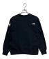 THE NORTH FACE (ザ ノース フェイス) スクエアロゴクルー スウェット ブラック サイズ:SIZE L：5000円