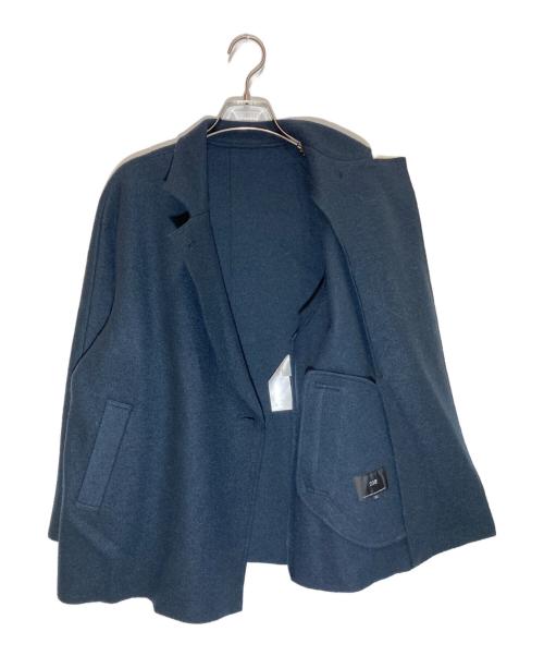 23区（ニジュウサンク）23区 (ニジュウサンク) コンプレストパイル ライトアウター ネイビー サイズ:32の古着・服飾アイテム