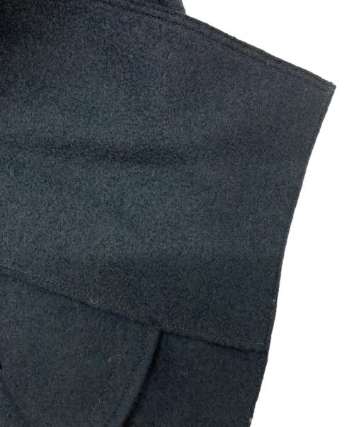 23区（ニジュウサンク）23区 (ニジュウサンク) コンプレストパイル ライトアウター ネイビー サイズ:32の古着・服飾アイテム