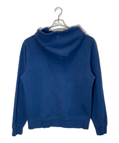 stussy（ステューシー）stussy (ステューシー) CHENILLE ARCH APPLIQUE HOOD ブルー サイズ:-の古着・服飾アイテム
