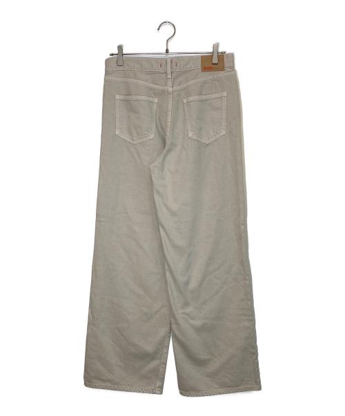 Noble（ノーブル）Noble (ノーブル) MEI デニムパンツ ベージュ サイズ:26の古着・服飾アイテム