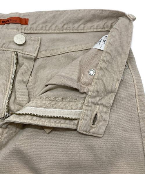 Noble（ノーブル）Noble (ノーブル) MEI デニムパンツ ベージュ サイズ:26の古着・服飾アイテム