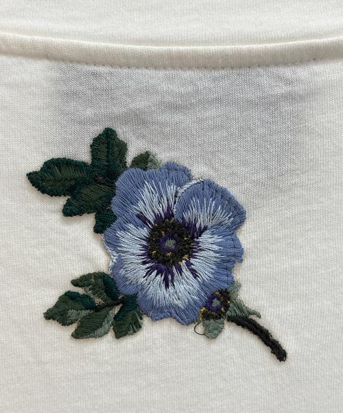 GUCCI（グッチ）GUCCI (グッチ) ロゴプリントTシャツ ホワイト サイズ:XSの古着・服飾アイテム