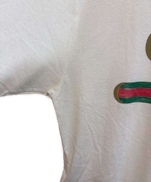 GUCCI（グッチ）GUCCI (グッチ) ロゴプリントTシャツ ホワイト サイズ:XSの古着・服飾アイテム