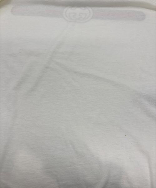 GUCCI（グッチ）GUCCI (グッチ) ロゴプリントTシャツ ホワイト サイズ:XSの古着・服飾アイテム
