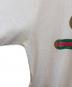 中古・古着 GUCCI (グッチ) ロゴプリントTシャツ ホワイト サイズ:XS：15000円