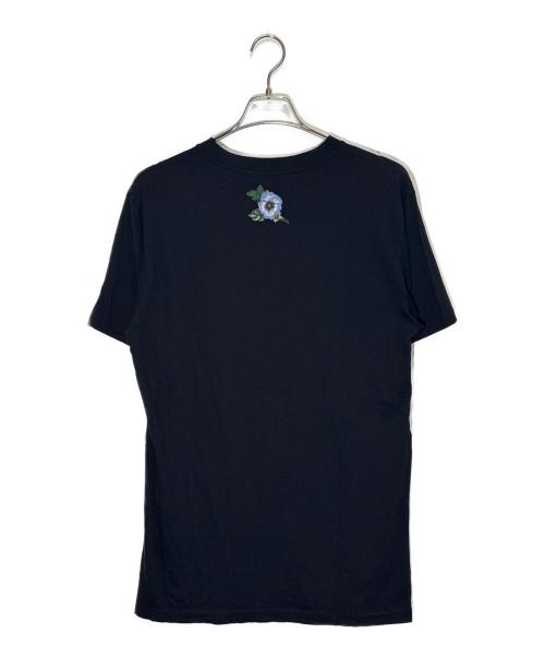 GUCCI（グッチ）GUCCI (グッチ) ロゴプリントTシャツ ブラック サイズ:Sの古着・服飾アイテム
