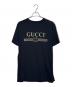 GUCCI（グッチ）の古着「ロゴプリントTシャツ」｜ブラック