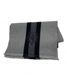 GUCCI（グッチ）の古着「ウールシルクラインストール」｜ブラック×グレー