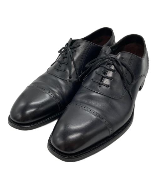 BRIONI（ブリオーニ）BRIONI (ブリオーニ) ストレートチップシューズ ブラック×ブラウン サイズ:SIZE EU 7の古着・服飾アイテム