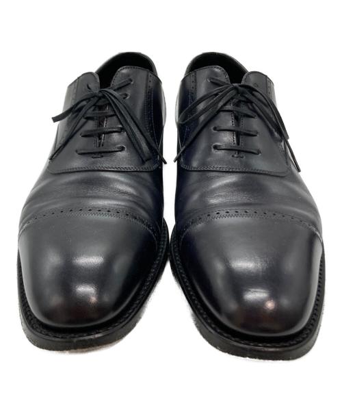 BRIONI（ブリオーニ）BRIONI (ブリオーニ) ストレートチップシューズ ブラック×ブラウン サイズ:SIZE EU 7の古着・服飾アイテム