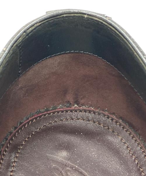 BRIONI（ブリオーニ）BRIONI (ブリオーニ) ストレートチップシューズ ブラック×ブラウン サイズ:SIZE EU 7の古着・服飾アイテム